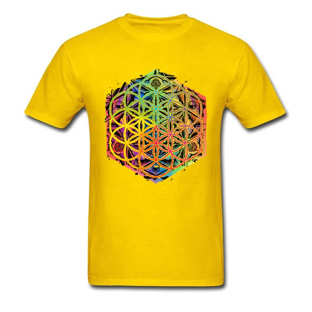 Sacred Geometry Flower of Life Mandala Color 1_yellow