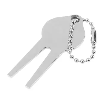 

Golf Divot Repair Switchblade Tool Metal Golf Pitchfork Golf Accessoires