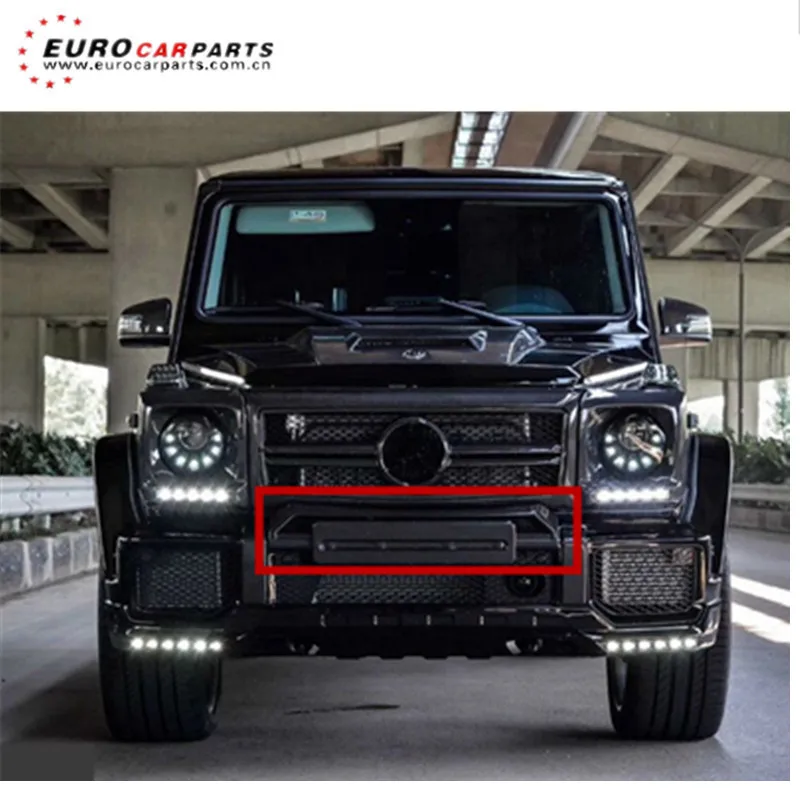 

G class W463 front lip lower part B style carbon fiber and PU material front lip lower vernt fit for W463 G500 G550 G55 G63 G65