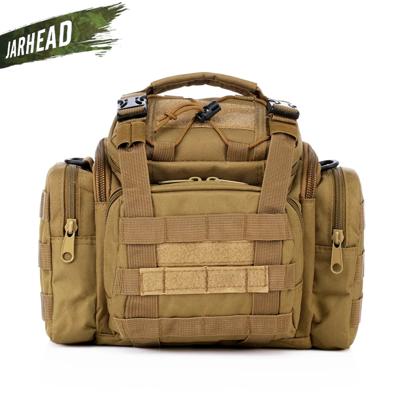 The Latest  Outdoor Men Camouflage Camping Camera Bag Multi-Functional Super Magic Tactical Pockets Hunting Fis 
