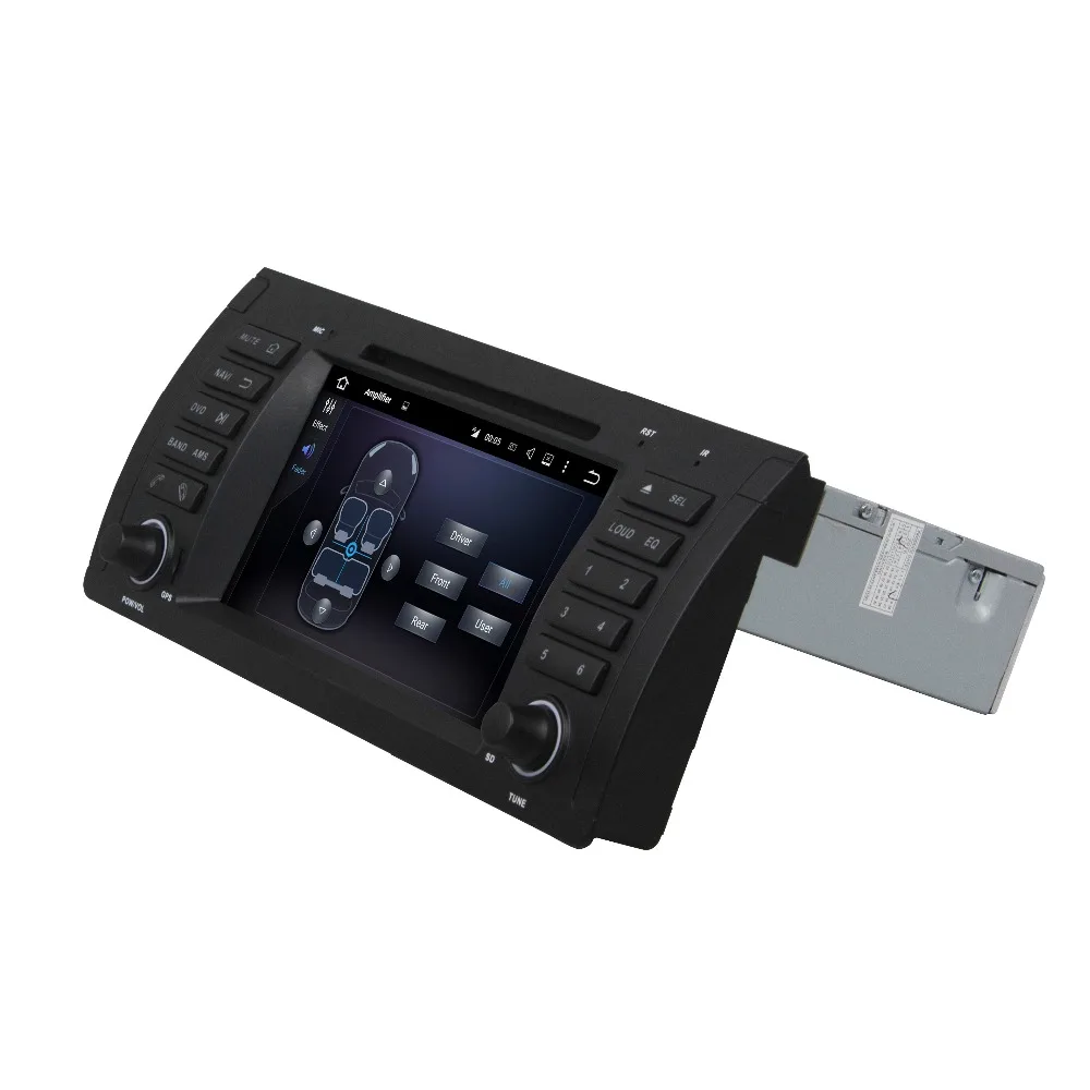 Cheap 2GB RAM Quad Core 7" Android 8.1 Car Audio DVD Player for BMW M5 E39 X5 E53 With CRadio GPS WIFI Bluetooth 16GB ROM USB DVR OBD 3