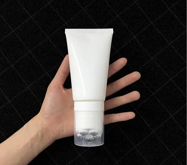 

1pcs 150ml/g High quality Empty Body Cream roll ball Tube, Cosmetic Soft Hose Containers,Squeeze Skin Care Cream Soft Tube