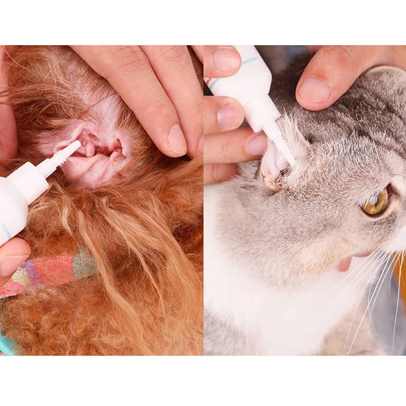 Очистка для глаз для домашних животных, средство для очистки ушей, капельки, наиболее эффективные, для собак, кошек, жидкость для ушей, для лечения инфекций, здоровое средство для очистки