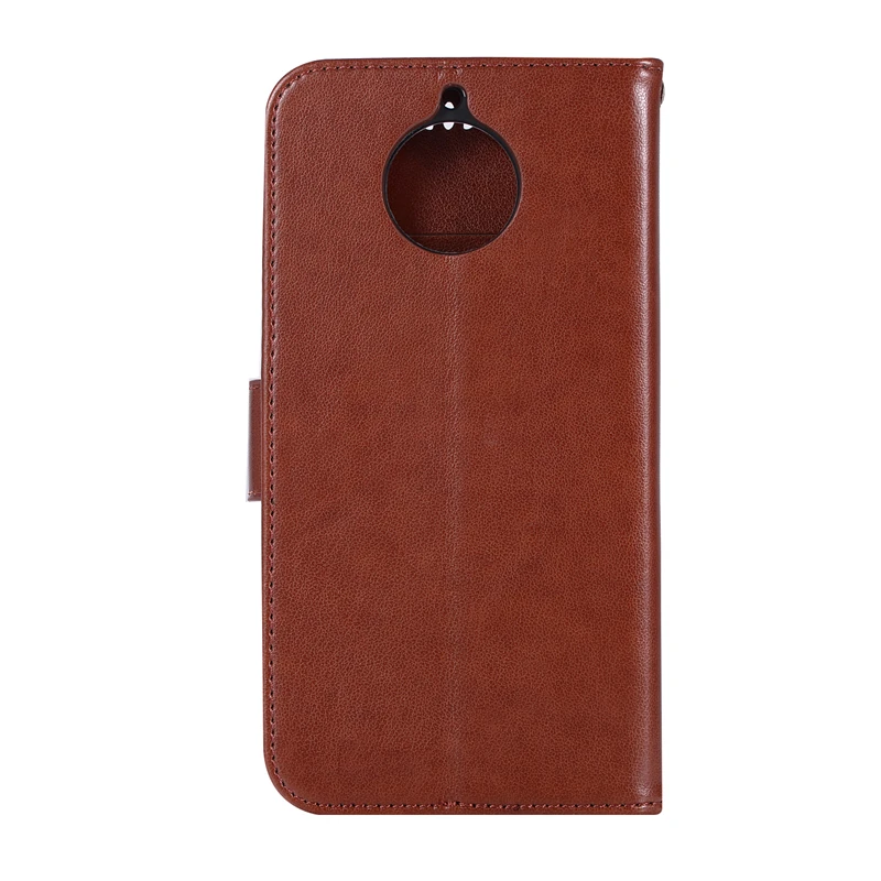 Coque люкс Ретро флип чехол для Motorola Moto G5S искусственная кожа + ТПУ тиснением MOTO
