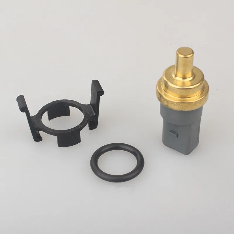 Saborway Coolant Temperature Sensor with Seal & Bracket For Polo Golf 4