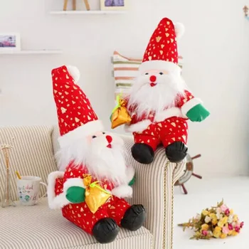 

New Cute Cartoon Santa Claus doll Christmas doll Christmas gift activity gift baby toys