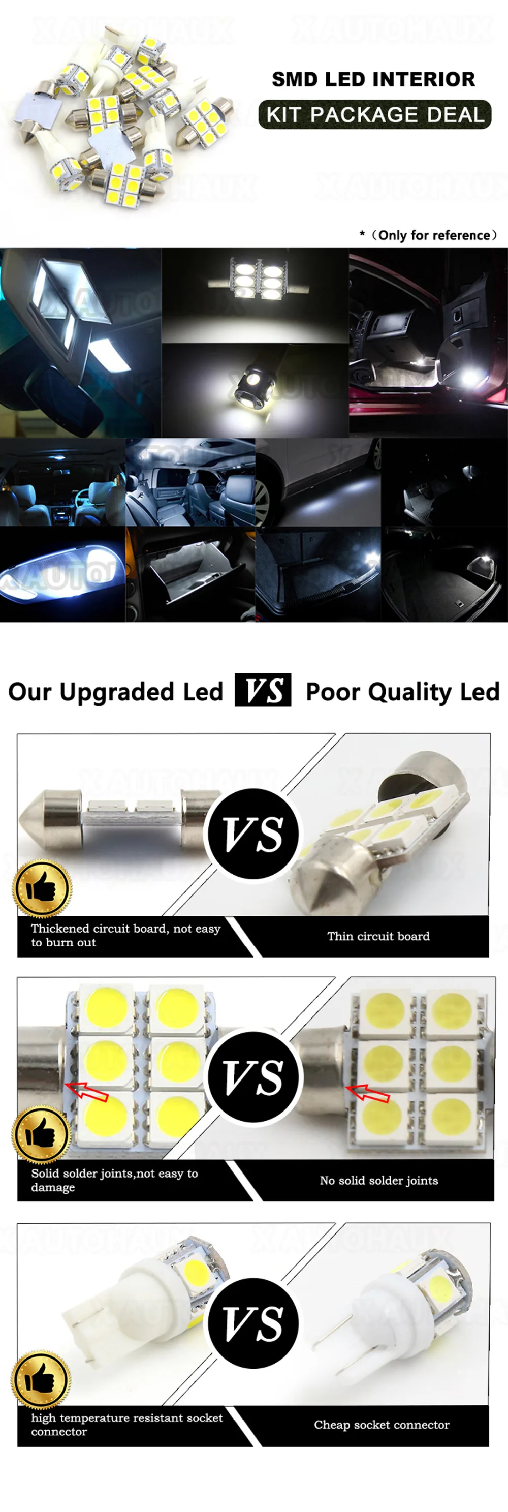LED Kit Festoon 6SMD