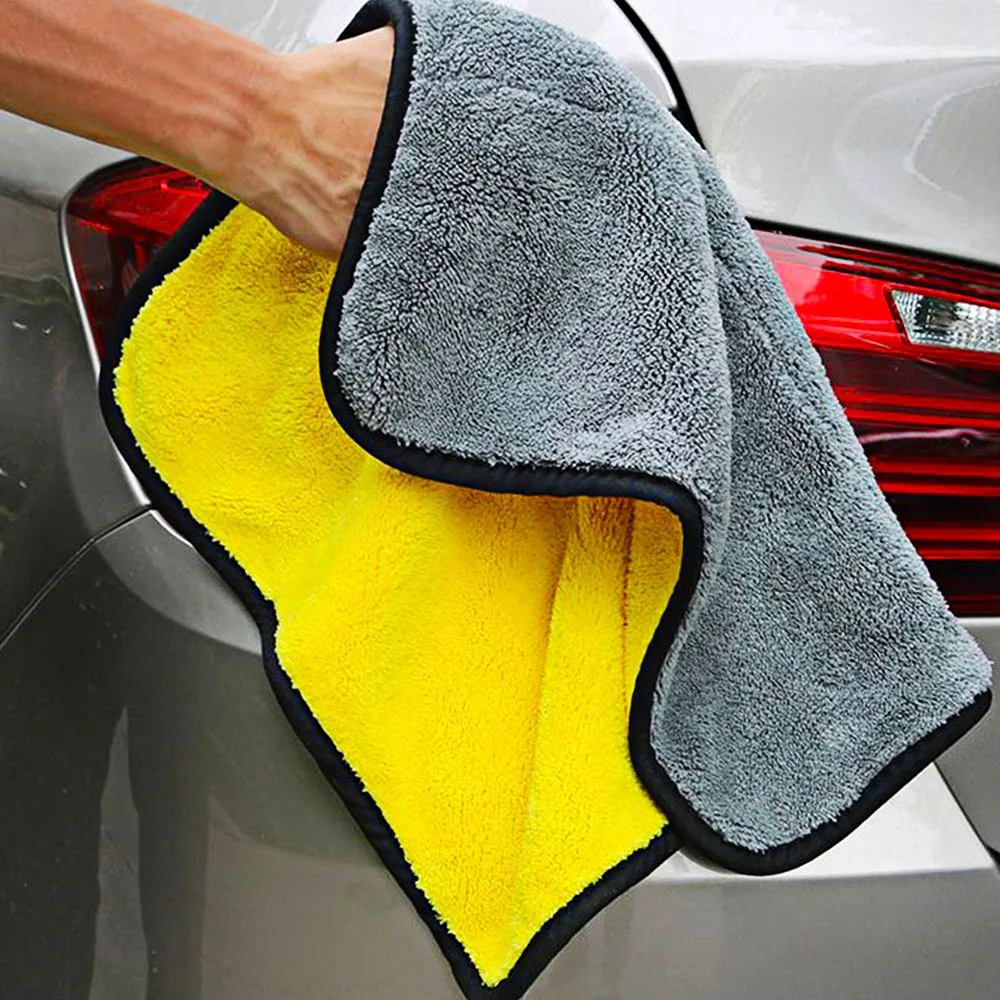 Super Absorbent Car Wash Microfiber Towel Car Cleaning Drying Cloth Large Hemming Car Care Cloth Detailing Towel (1)