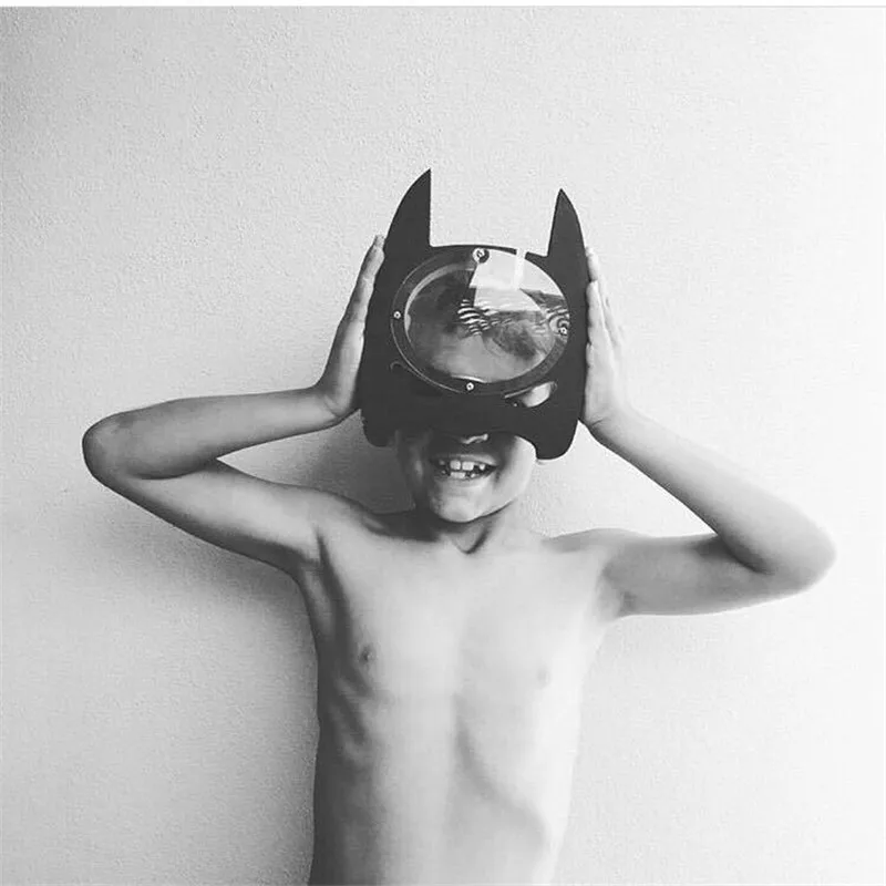 Ins caliente Estilo nórdico madera Batman héroe hucha hecha a mano artesanía dinero caja creativa hogar dormitorio decoración Prop niños nuevo regalos de año
