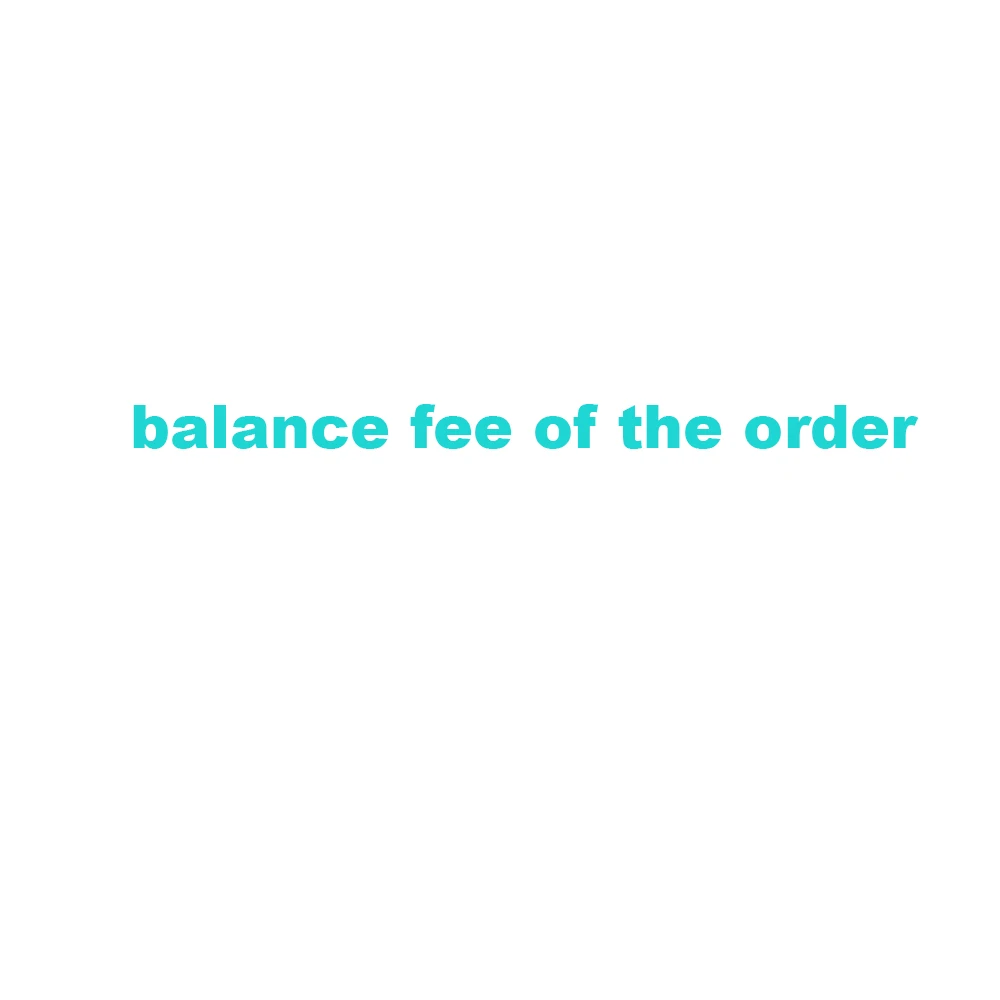 

Balance fee of the carbon wheel , spokes, Hub , orders