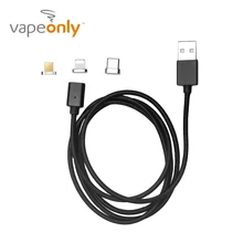 

Vapeonly 3 in 1 Magnetic Charging Cable 1m Fast Charge Data Cable Wire Mobile Phone Charger Cables for iPhone Micro USB Type C