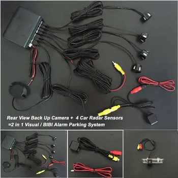 

Car Parking Sensors Auto Reverse Backup car detector System + Car Rear View Camera For BUICK Excelle / Excelle HRV 2002~2008