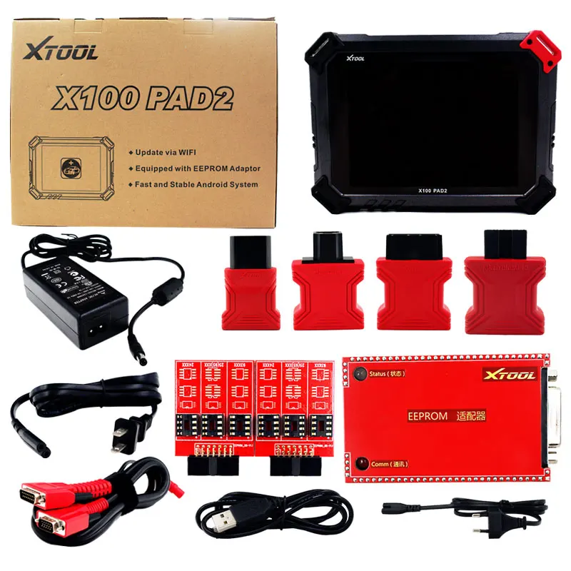 Диагностический инструмент XTOOL X100 PAD2 PRO с KC100 OBD2|Считыватели кодов и сканеры| |