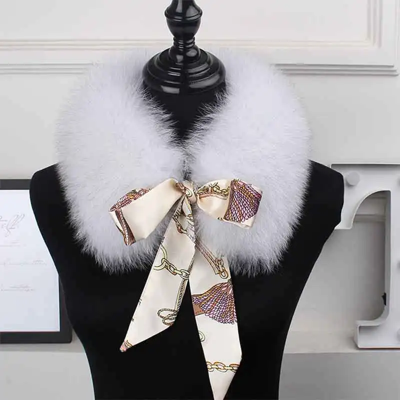 the new hot selling fox fur collar, the natural fox fur collar, the real fur collar child, the winter fur scarf ribbon