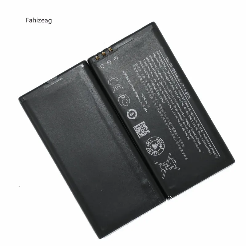 Fahizeag 10 шт 1830mAh BL 5H запасная батарея для Nokia Lumia 630 636 638 635 аккумулятор