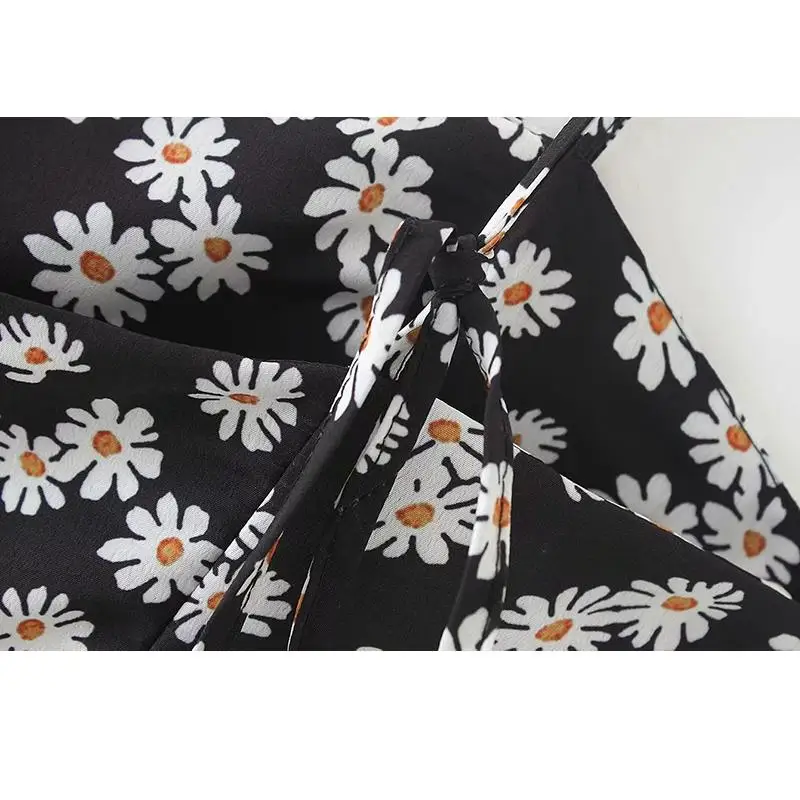 2019 винтажное летнее платье для женщин Kawaii Цветочная Туника Cami элегантное Boho