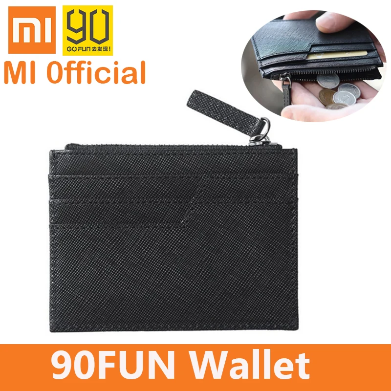 

xiaomi 90 fun wallet waterproof dust proof Concise Business Portable Fashion Bags for ladies girl men boy women