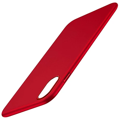 Чехол для мобильного телефона для iphone XR 6,1 дюймов ультра-тонкая роскошная Защита жесткого диска задняя крышка горячая Распродажа A20 - Цвет: Красный