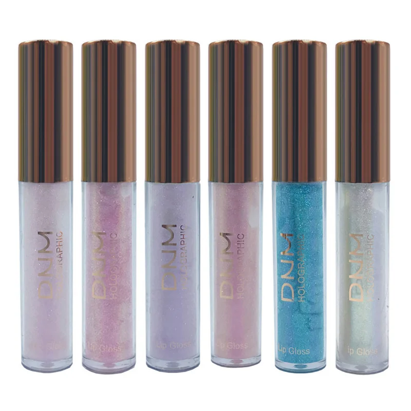 6 Color Polarized Lip Gloss Glaze Chameleon Bright Flash Pearlescent Bright Moisturizing Lipstick Liquid Glitter Lip Gloss TSLM1