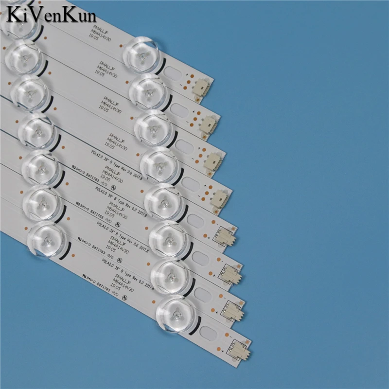 Лампы светодиодный Подсветка полосы для LG 39LN577V 39LN5788 39LN578S 39LN578V 39LN6108 ZE ZK свет набор палок со светодиодом на ремнях POLA2.0 3" A B Тип