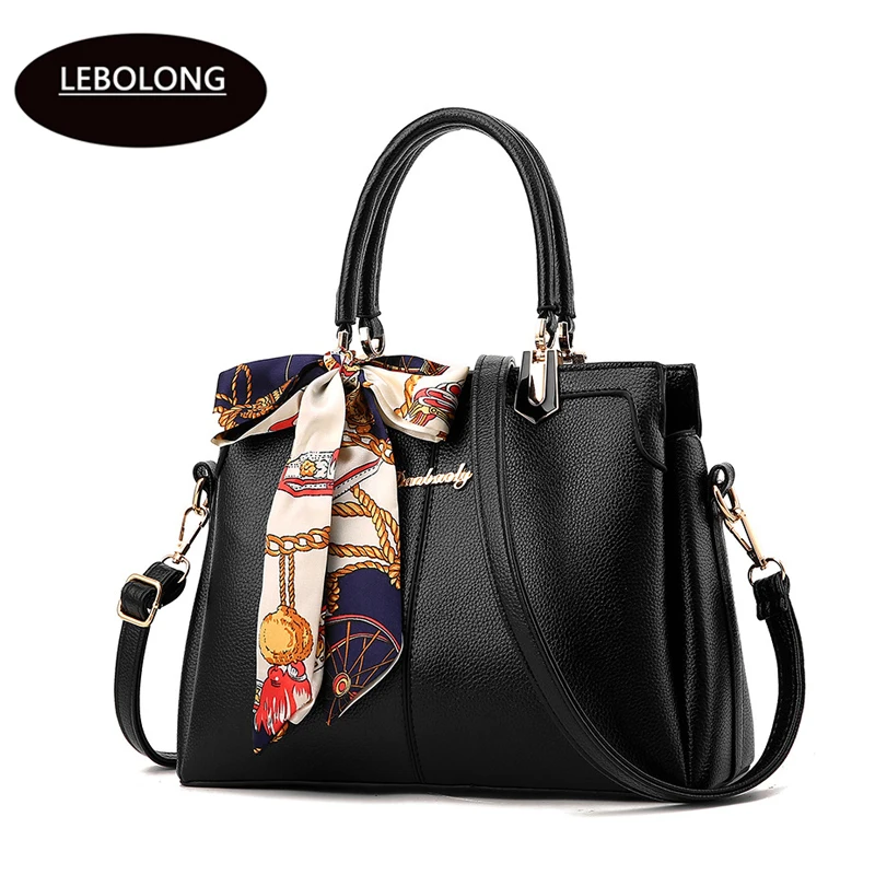 Lebolong 2018 New Handbags Big Women Bag High Quality Casual Female Bags The Large Capacity Lady Handbag pu Leather Shoulder | Багаж и