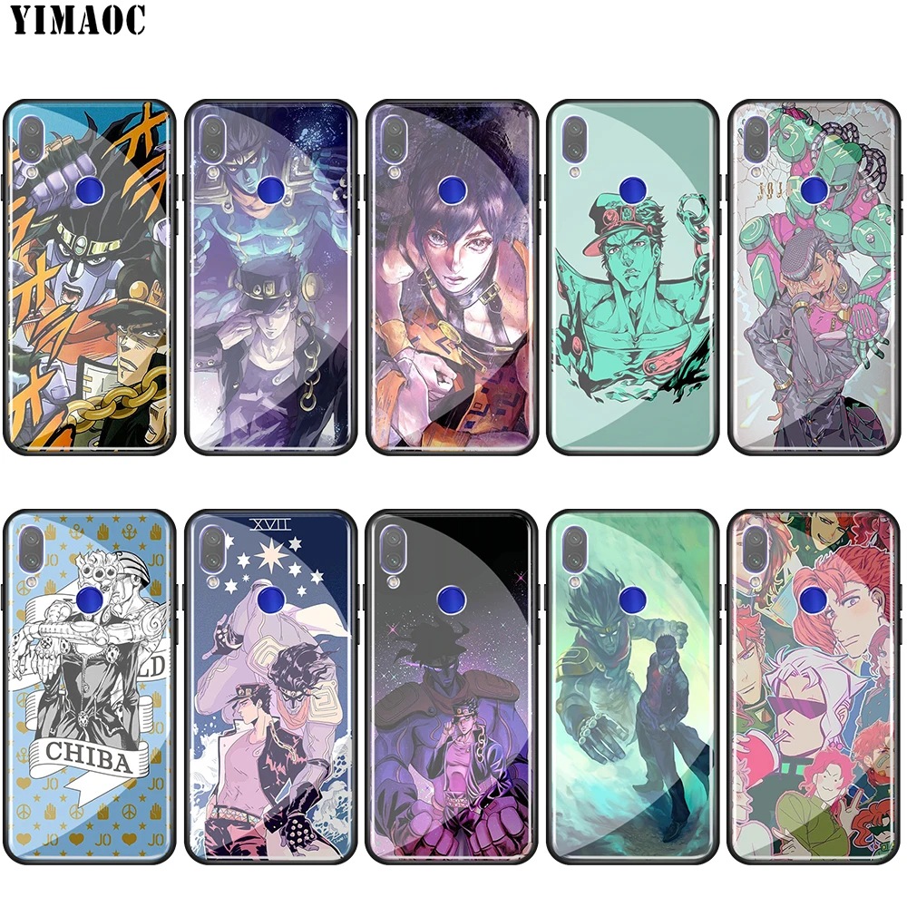 Lavaza JoJo Bizarre Adventure Tempered glass TPU Case for xiaomi 8 9 A1 A2 | Мобильные телефоны и аксессуары