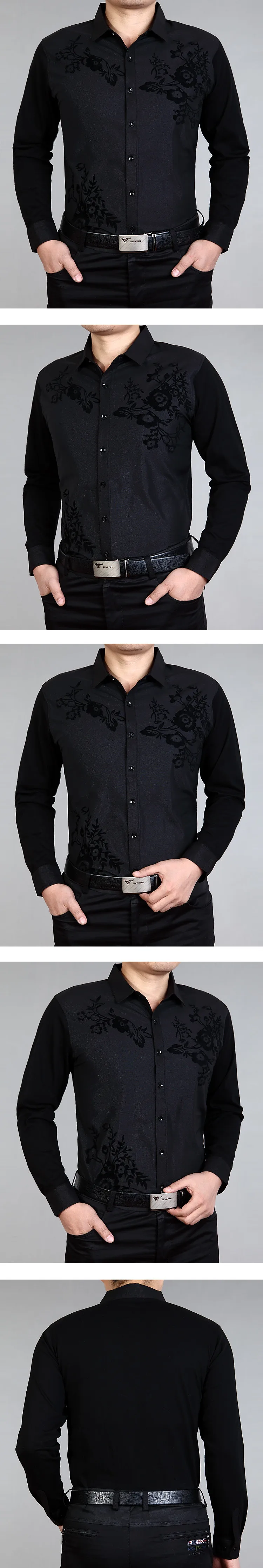 ISMEN, Мужская одежда, рубашка с длинным рукавом, Vetement HommeMale, деловая, повседневная, модная, длинный рукав, формальная рубашка, тонкая, Masculina Camisa