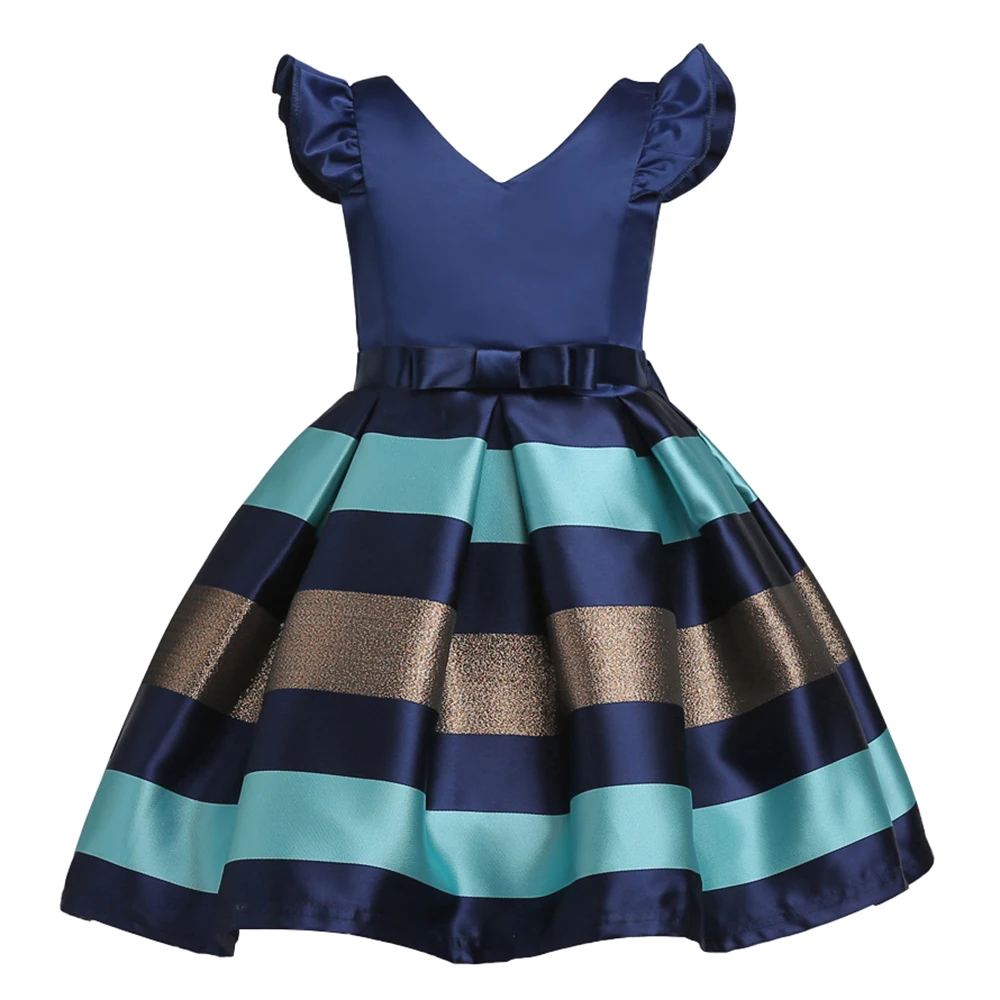 navy blue christmas dress girl