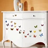 Colored 81 butterflies 3D Wall Sticker DIY Wall Art Decals Living room Romantic Flower butterfly Stickers Home Decor Wallpaper ► Photo 3/5