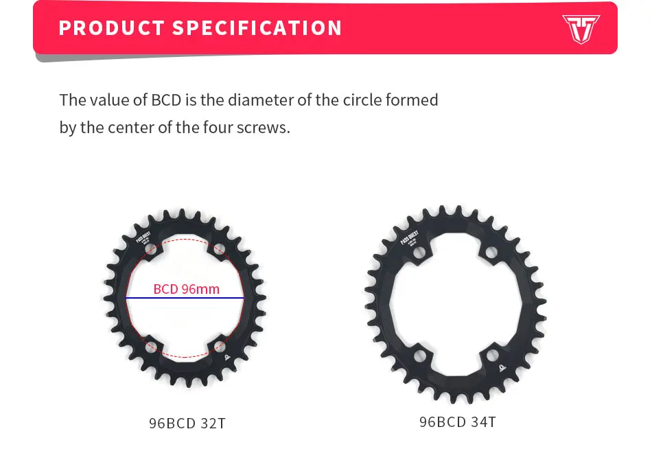Pass Quest овальная Звездочка 96BCD MTB узкая широкая цепь из колец цепь велосипедная Звездочка 32/34/36/38/40/42T для deore xt M7000 M8000 M9000 диаметра окружности болтов