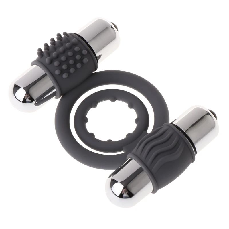 Секс игрушки кольца на член для мужчин Вибрирующая эрекция кольцо вибратор