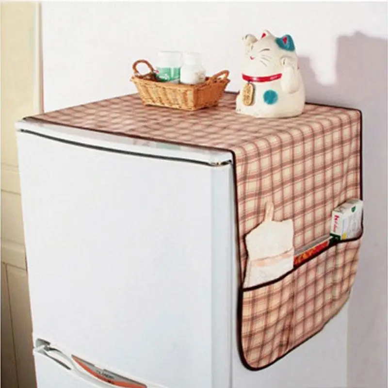 

Useful Functional Lattice Fridge Refrigerator Dust Proof Cover Storage Pouch Bag #48821