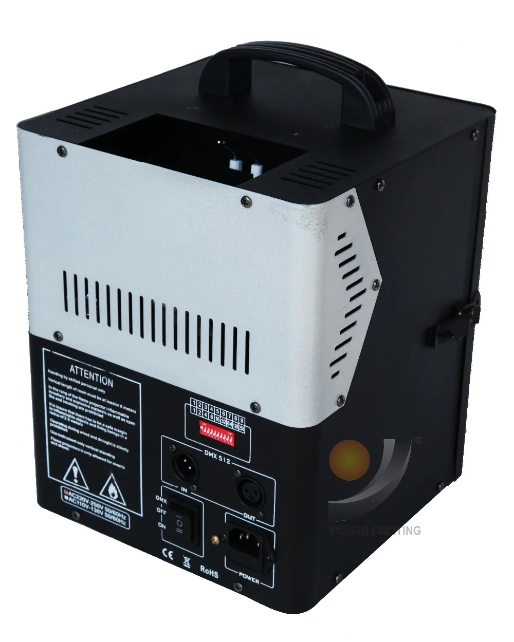 

DMX 512 Flame Effect Machine 200W Fire Machine Stage DJ Disco Effect Firework Equipment