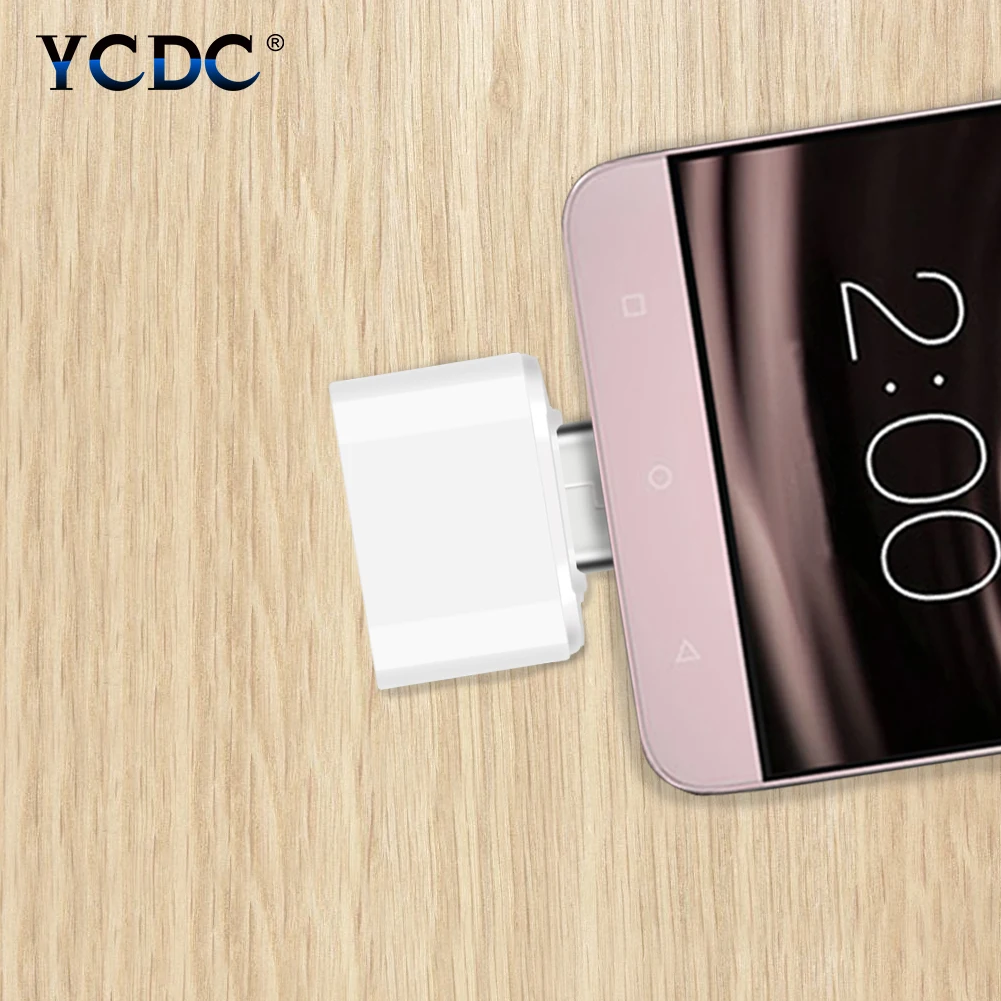 YCDC usb type C OTG адаптер папа-USB 2,0 мама type-c OTG конвертер для смартфонов ноутбуков Синхронизация данных зарядный USB C кабель