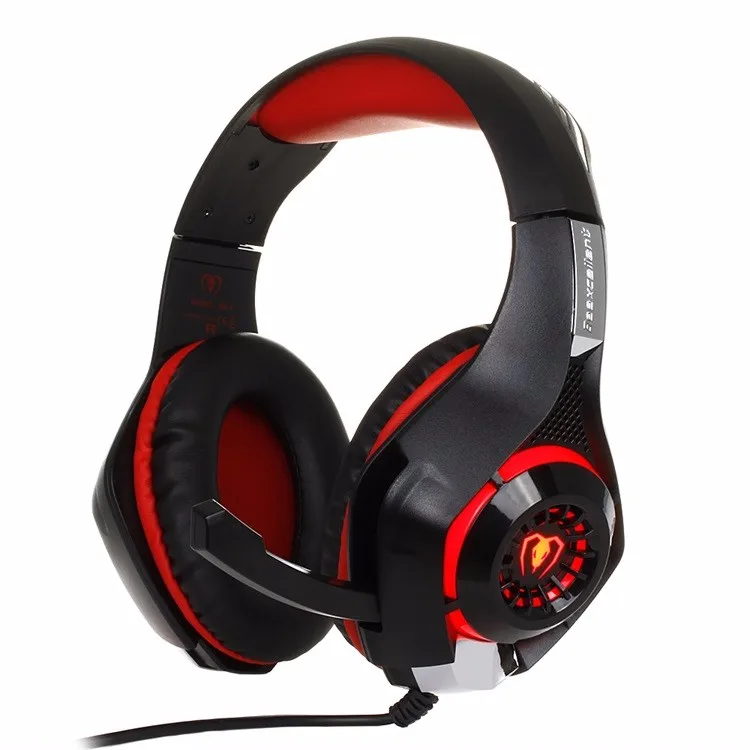 Игровая гарнитура PS4 PC гарнитура планшетный ПК ноутбук микрофон, 3,5 мм оголовье светильник классные наушники и адаптер кабель