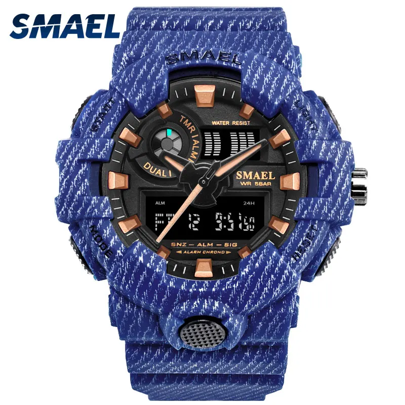 

Cowboy Sport Watch New Military Watches Army Digital Writwatch LED 50m Waterproof Men's Watch Saat 8001 Men Watch Brand Luxury