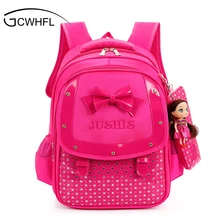 Chicas lindas Mochilas Niños Mochila Niños Mochilas escolares Para Las Niñas Ortopédica Mochila Impermeable Bolsa de La Escuela Infantil Mochila Escolar