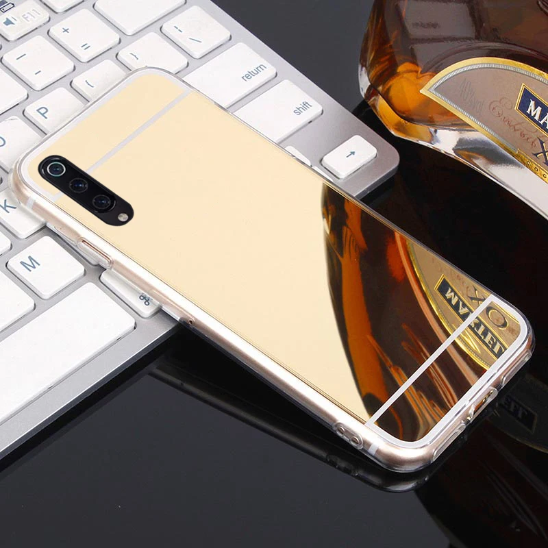 Роскошный Золотой зеркальный Мягкий ТПУ чехол для Samsung Galaxy J4 Plus J415F J415 + J6plus J8 J6 2018