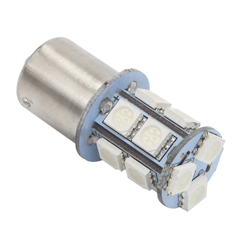 10 шт. 1156 BA15S P21W 13led 5630 5730 smd Автомобильная задняя лампа, тормозной светильник s, автомобильная лампа заднего хода, дневной ходовой светильник, красный, белый, желтый