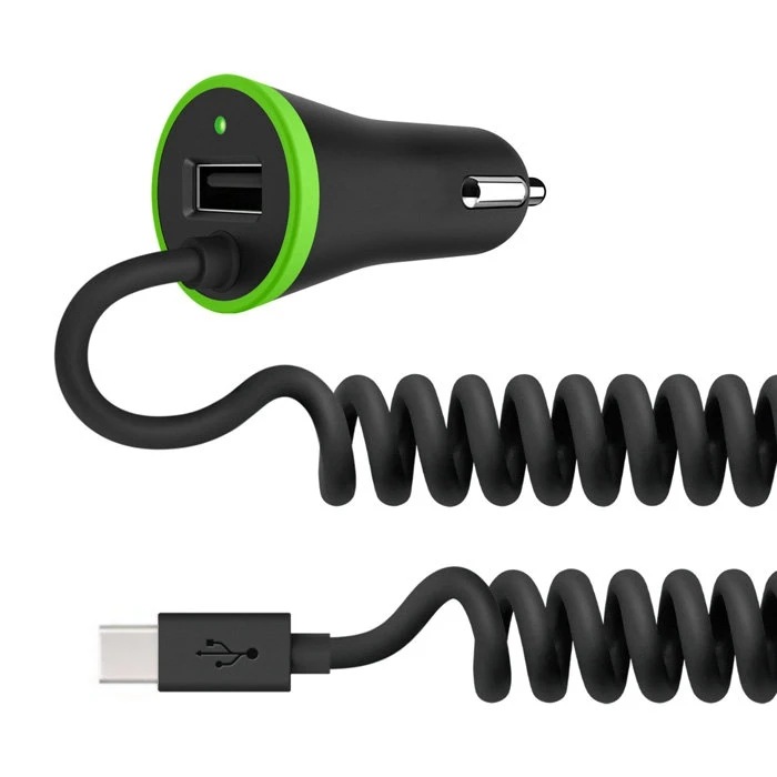 RAXFLY Mini USB Автомобильное зарядное устройство всего 3.4A Micro USB+ mini type C+ USB кабель для huawei mate 9 Xiaomi Mi5 5S iPhone 6 7 5