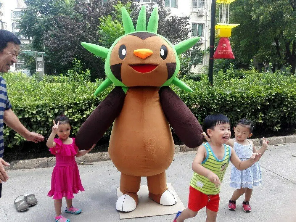 Костюм талисмана Chespin, костюмы для косплея, вечерние костюмы для игр, одежда для рекламы, карнавал, Хэллоуин, Рождество, Пасхальный фестиваль, для взрослых