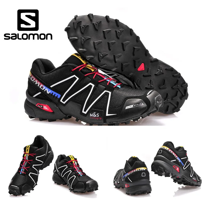 

2018 Salomon Speed Cross 3 CS III light sneaker for outdoor walking jogging shoes mens running shoes SpeedCross 3 size 40-46