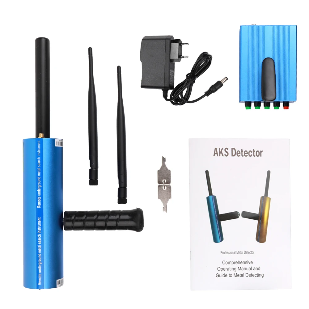 

Underground metal Detector professional Instrument Kit with Rechargeable Lithium Battery Search Gold Silver Copper Diamond