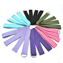 Женский эластичный ремень для йоги d-кольцо пояс растягивающий фитнес тренировки веревка Талия эспандер ДЛЯ ФИТНЕССА полосы Йога пояс