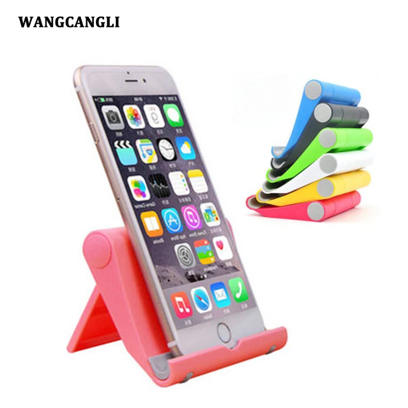 

wangcangli Folding lazy mobile phone bracket tablet bracket desktop rotating universal flat folding bracket for iPad base