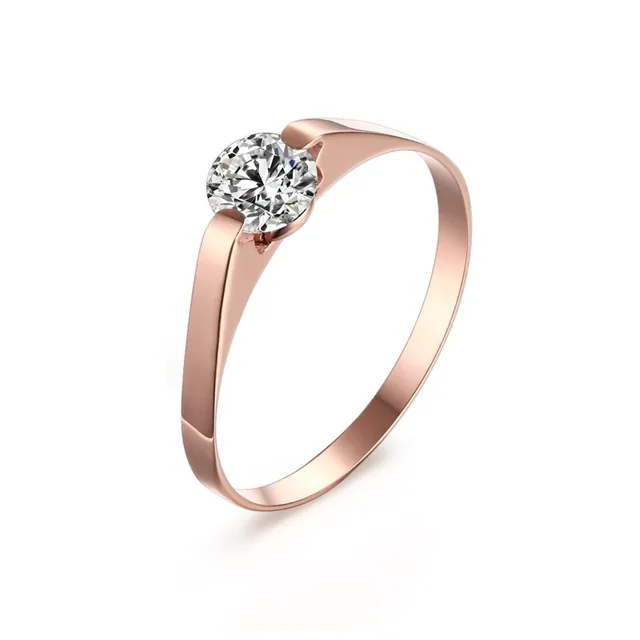 Re Luxury Shine Celebrity Stone Love Ring 2mm Stainless Steel Re Luxury Shine Celebrity Stone Love Ring 2mm Stainless Steel Wedding Bands Rings For Women Antiallergic