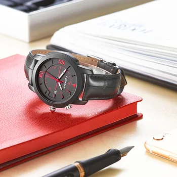 

Classic Round Quartz Smart Watch Leather Belt Men and Women Watch Bluetooth Smart wristband IP67 Waterproof For Android and ios