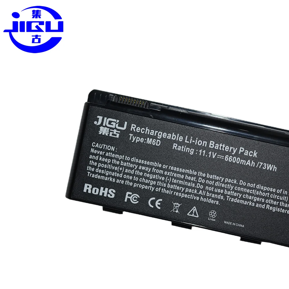 JIGU ноутбука Батарея для MSI BTY M6D GT680DXR GT680R E6603 GT60 GT660 GT660R GT663 GT663R GT670 GT680 GT680DX|battery for