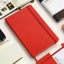 Блокнот классический черный с Красной сеткой этот пустой блокнот befriend ежедневный Блокнот бизнес карманный блокнот