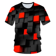 Летняя модная женская/Мужская 3D футболка Intelligence rubik's cube новая 3d футболка смешной короткий рукав высококачественные мужские тройки 6XL